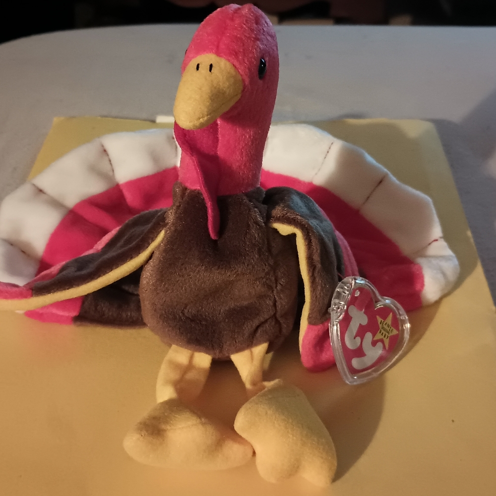 Gobbles the Turkey Ty Beanie Baby